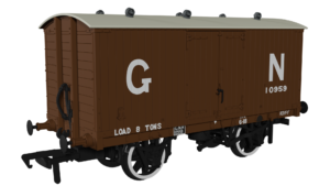 Rapido Trains 824001 SER/SECR 5-plank 10 ton open wagon – SER Red No. 7930 OO Gauge
