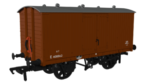 Rapido Trains 930012 GNR 8 Ton Van – BR No.E408862 OO Gauge