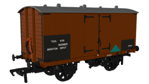 Rapido Trains 930015 GNR 8 Ton Van – BR Tool Van No.E432764 OO Gauge