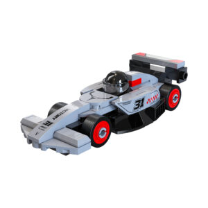 CADA C55108W Mini Grey Circuit Racing Car - 70 pcs