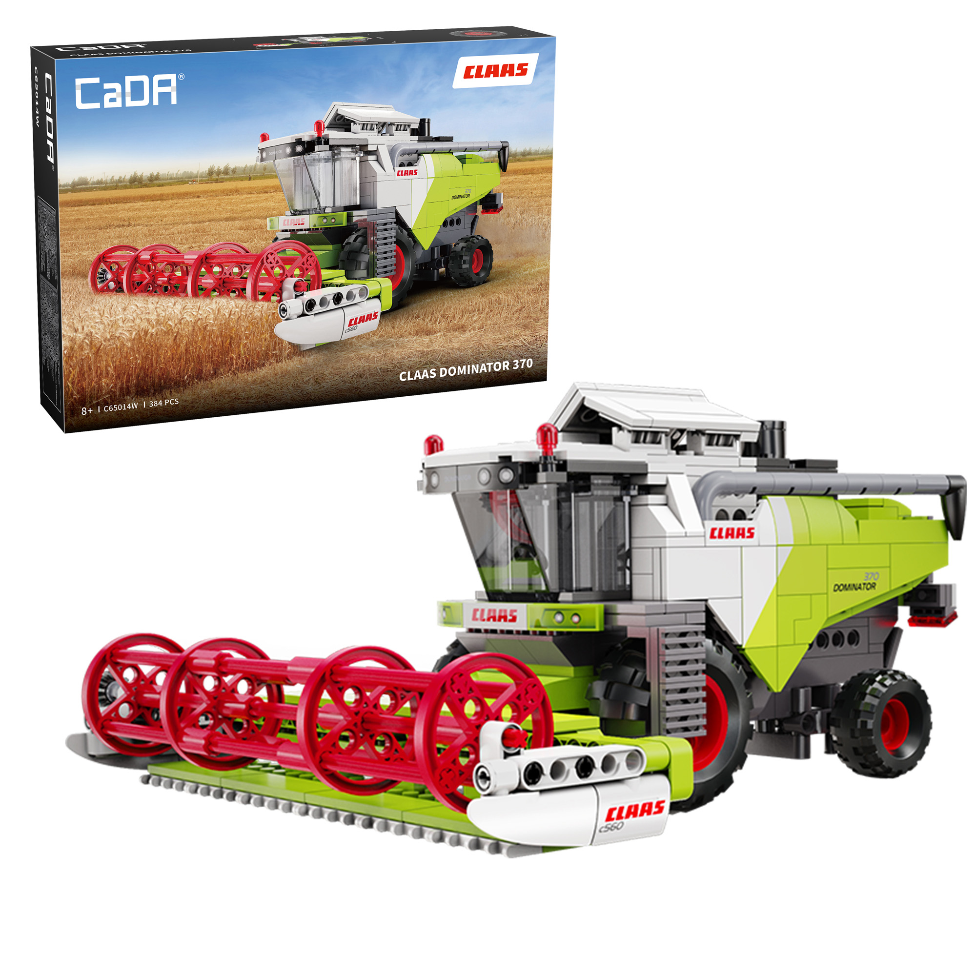 CADA C65014W CLAAS Dominator 370 Combine Harvester - 348 pcs