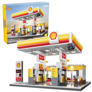 CADA C66026W Shell Retail Station - 1309 pcs