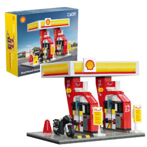 CADA C66028W Shell Retail Station - 305 pcs