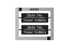 60007 The Spirit of Tom Kendell Nameplate - OO Gauge