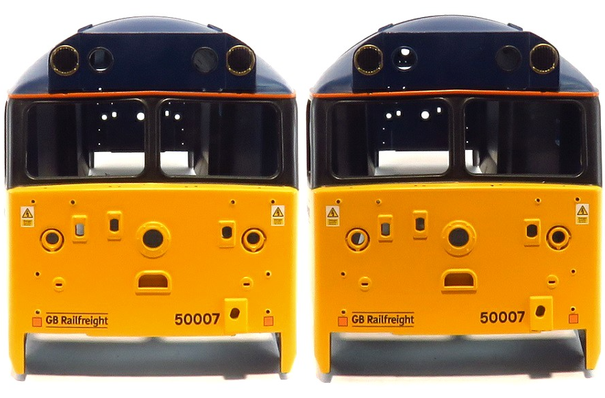 Heljan 4031B Class 50 Replacement Body Class 50 50007 'Hercules' 50014 'Warspite' in GBRf Livery - Replacement Body - O Gauge