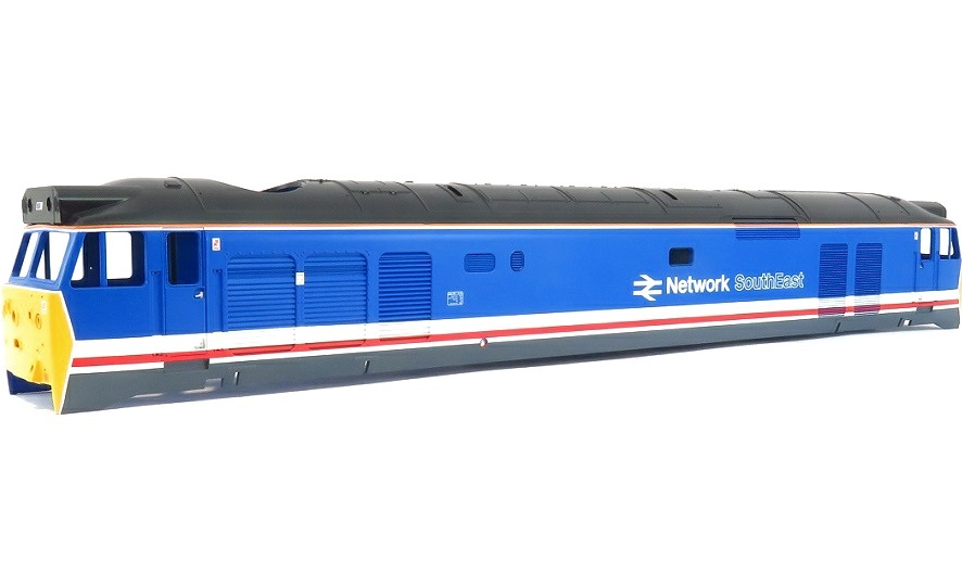 Heljan 4032B Class 50 Body Un-numbered In BR Network Southeast Revised Livery - Replacement Body O Gauge