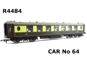 Hornby R4829A. 61'6" Gresley Corridor Buffet 21608 In LNER Livery OO GAUGE