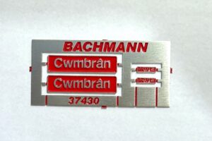 37430 Cwmbran nameplates OO Gauge