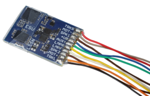 ESU-58926 LokSound 5 Nano, DCC, Blank Decoder, 6 Pin, NEM651