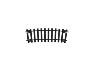 Hornby R643 Half Curve - 2nd Radius OO Gauge