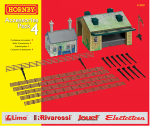 Hornby R8230 Building Extension Pack 4 OO Gauge