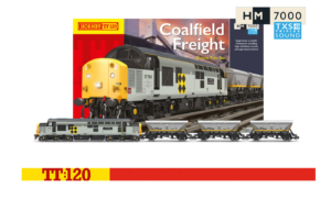 Hornby TT1008TXSM Coalfield Freight - Train Set - TT Gauge DCC SOUND FITTED