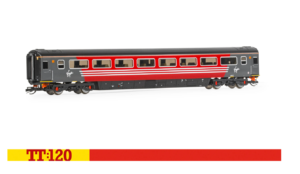 Hornby TT4047B Virgin - HST - Mk3 - '42177' - Trailer Standard Coach - TT Gauge