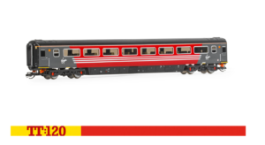 Hornby TT4047C Virgin - HST - Mk3 - '42105' - Trailer Standard Coach - TT Gauge