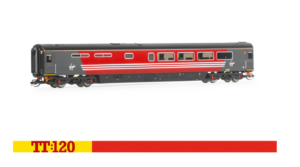 Hornby TT4050 Virgin - HST - Mk3 - '40437' - Trailer Restaurant First Buffet Coach - TT Gauge