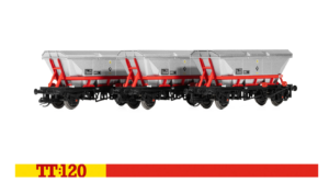Hornby TT6036 EWS - HFA Hopper Wagon - Triple Pack TT Gauge