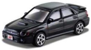 Bburago BUR 30109K Subaru Impreza - Black - 1:43 Scale
