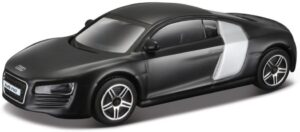 Bburago BUR 30158K Audi R8 2009 - Black - 1:43 Scale