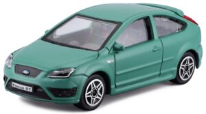 Bburago BUR 30159G Ford Focus ST - Olive Green Silk - 1:43 Scale