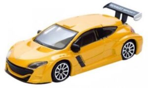 Bburago BUR 30216Y Renault Megane 2010 - Yellow Metallic - 1:43 Scale