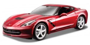 Bburago BUR 30250R Chevrolet Corvette Stingray 2014 - Red Met -  1:43 Scale