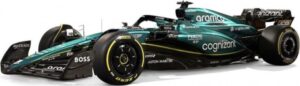 Bburago BUR 38090S Aston Martin F1 AMR23 #18 Lance Stroll - W/Card box - 1:43 Scale