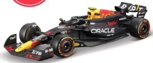 Bburago BUR 38174P Red Bull Racing RB20 F1 2024 Perez Card Box - 1:43 Scale