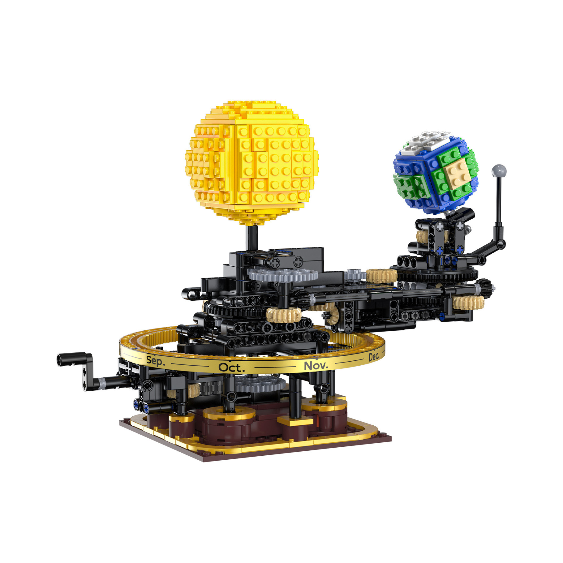 CADA C71009W Mini Mechanical Solar System - 651 pcs