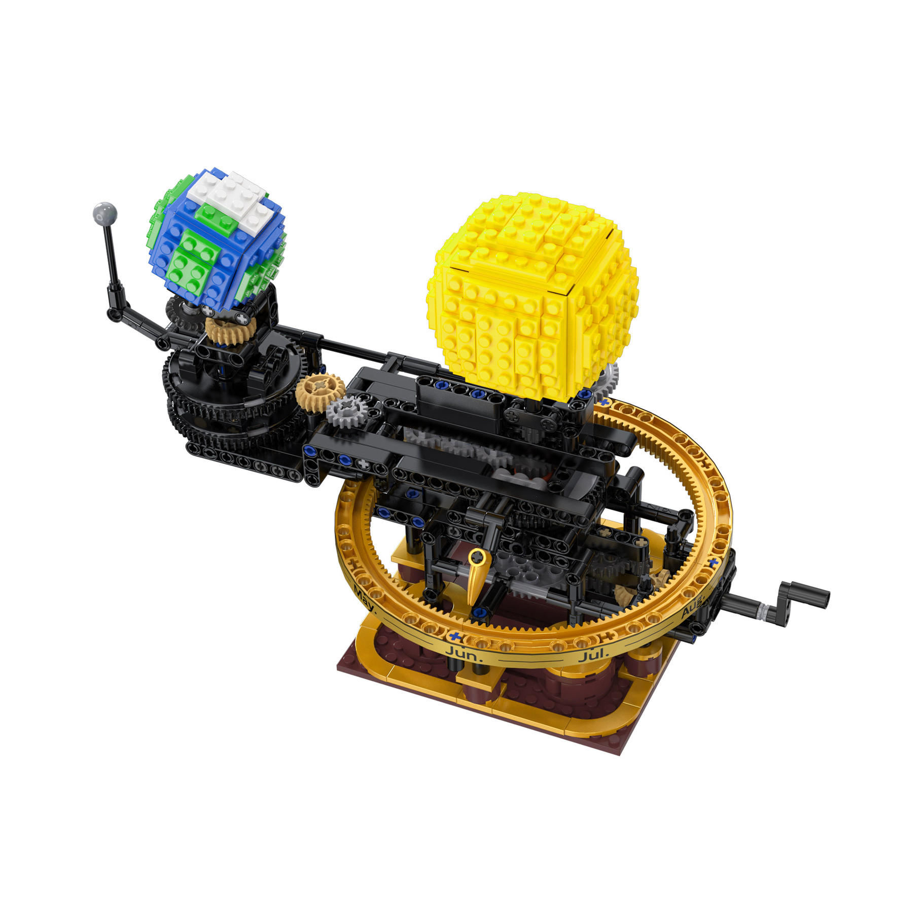 CADA C71009W Mini Mechanical Solar System - 651 pcs