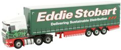 Oxford Diecast STOB025 DAF FTGXF105 C/side - Eddie Stobart - 1:76 Scale