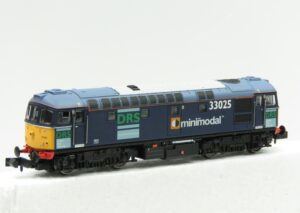 Dapol 2D-001-012 Class 33 - CLASS 33/0 33025 DRS Livery N Gauge