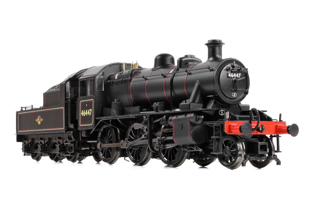 Branchline 32-829B LMS Ivatt 2MT 46447 BR Lined Black (Late Crest) - OO Gauge