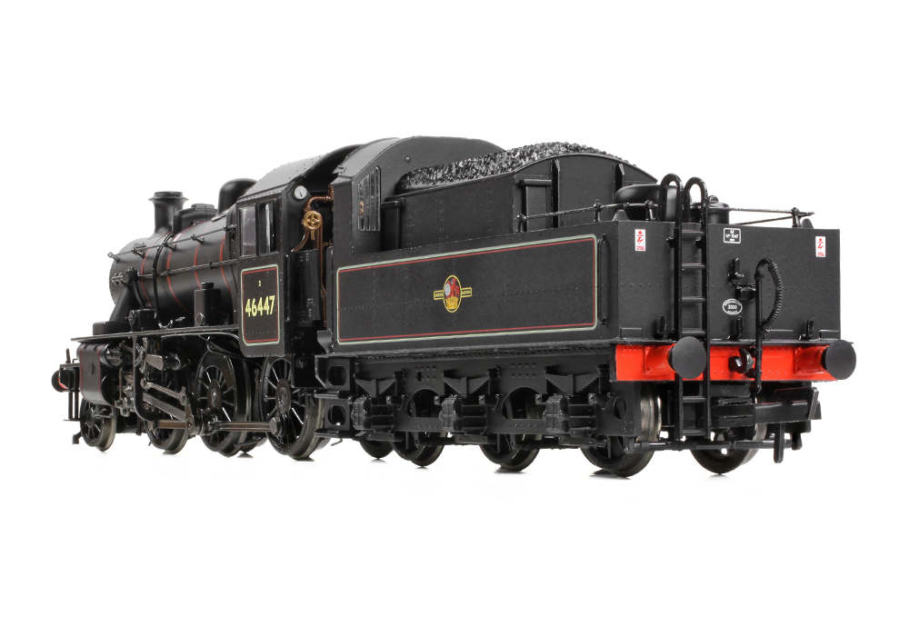 Branchline 32-829B LMS Ivatt 2MT 46447 BR Lined Black (Late Crest) - OO Gauge
