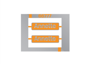 66777 Annette nameplate - OO Gauge (Copy)