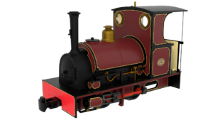 Rapido Trains 814507 Peckett & Sons Cranmore Class – Lined Maroon OO9 Gauge DCC FITTED