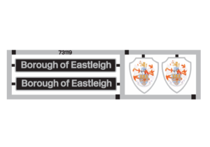 73119 Borough of Eastleigh Nameplate - OO Gauge