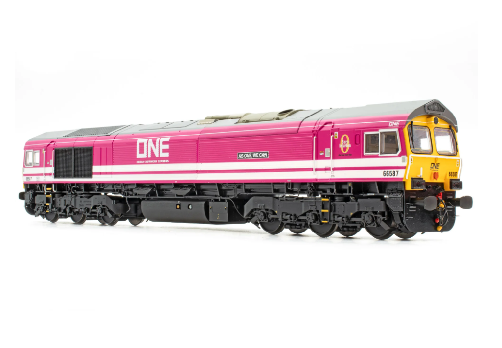 Accurascale ACC3472-DCC Class 66 - Freightliner (ONE) - 66587 - OO Gauge DCC SOUND