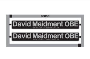 66759 Chippy nameplate - OO Gauge