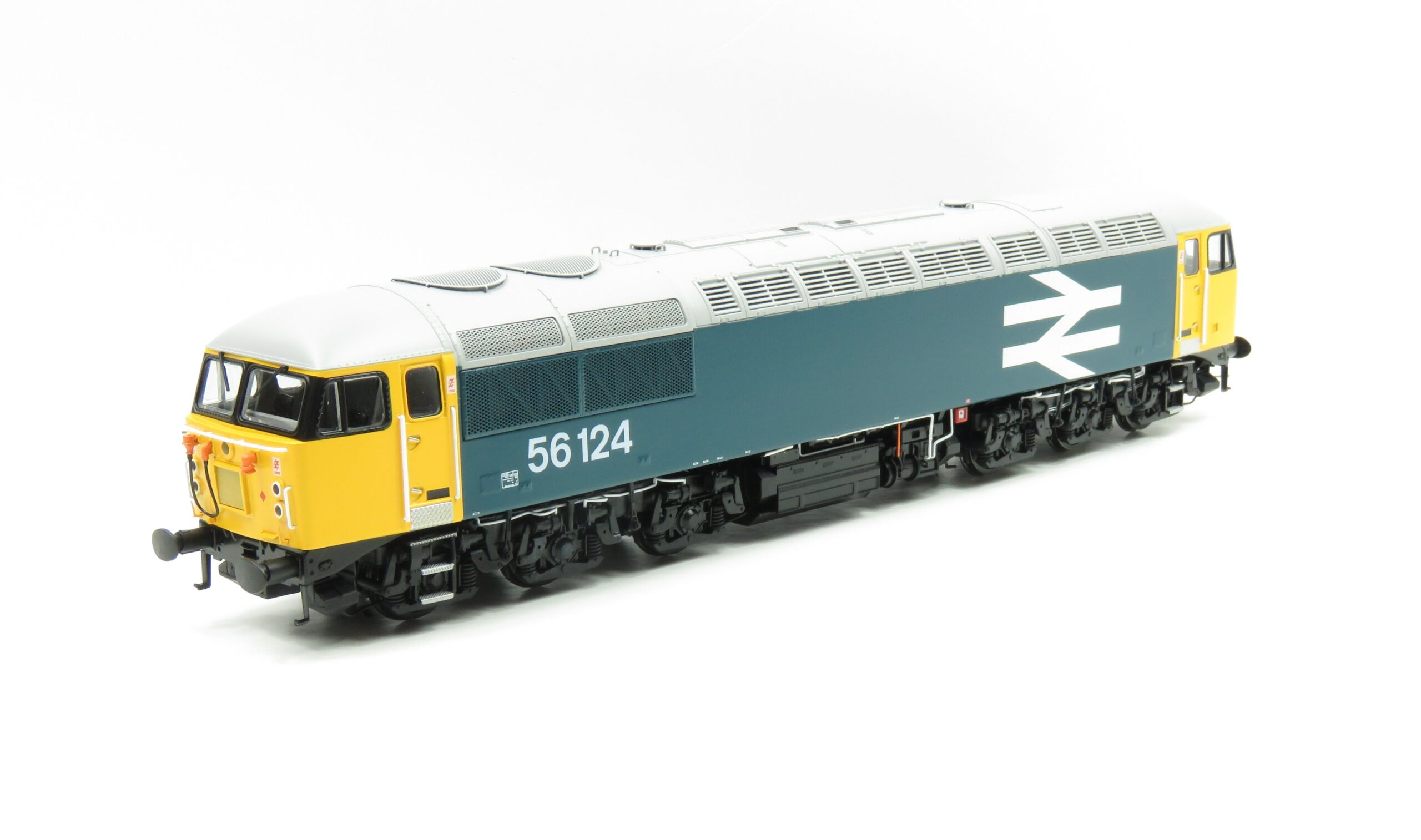CAVALEX MODELS RRCM-56124-LL CLASS 56 - 56124 - in BR Large Logo Blue Livery OO Gauge DCC READY