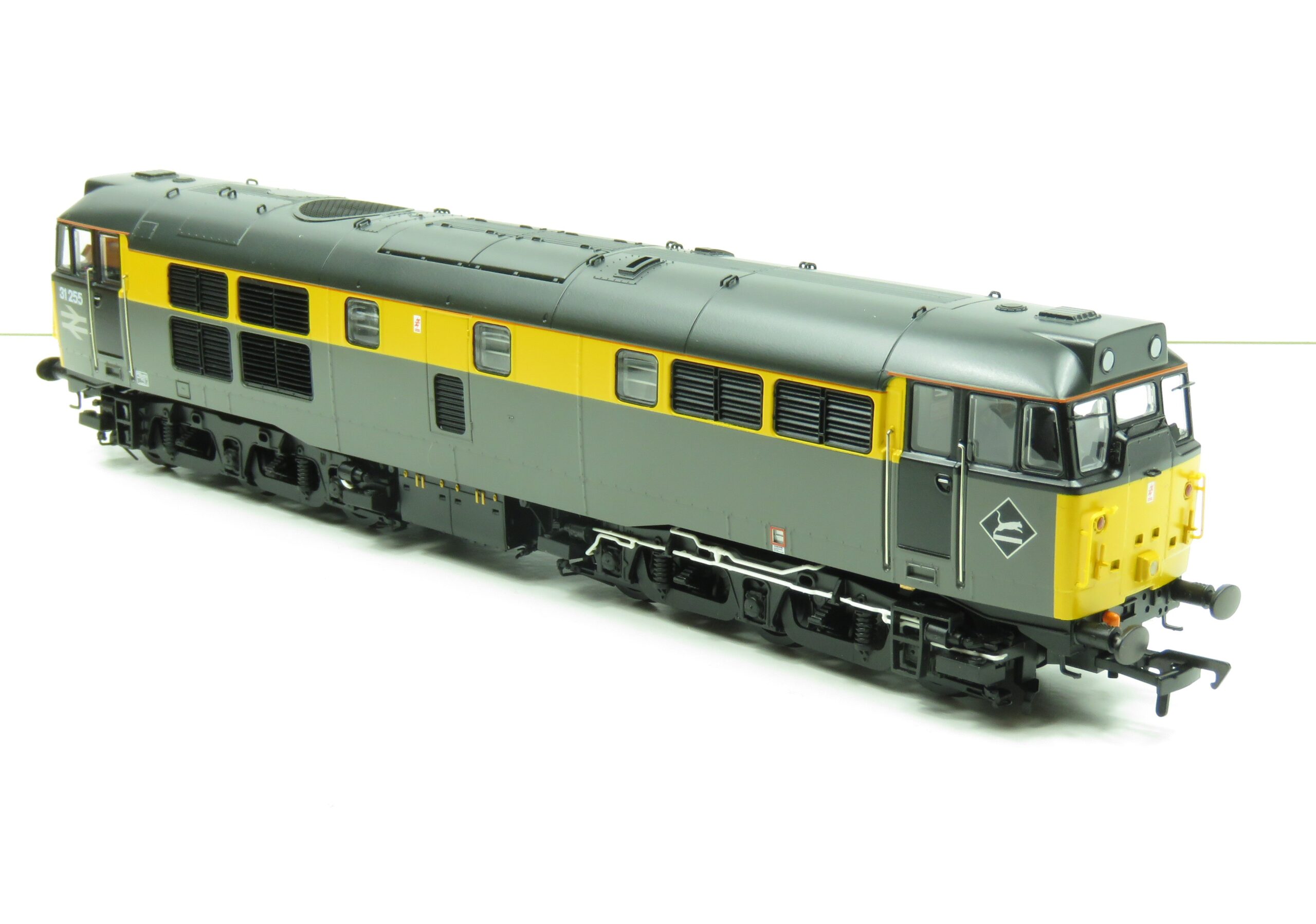Bachmann Class 31 31255 BR Engineers Grey & Yellow Dutch Livery SOUND FITTED - OO Gauge REWORK RENUMBER