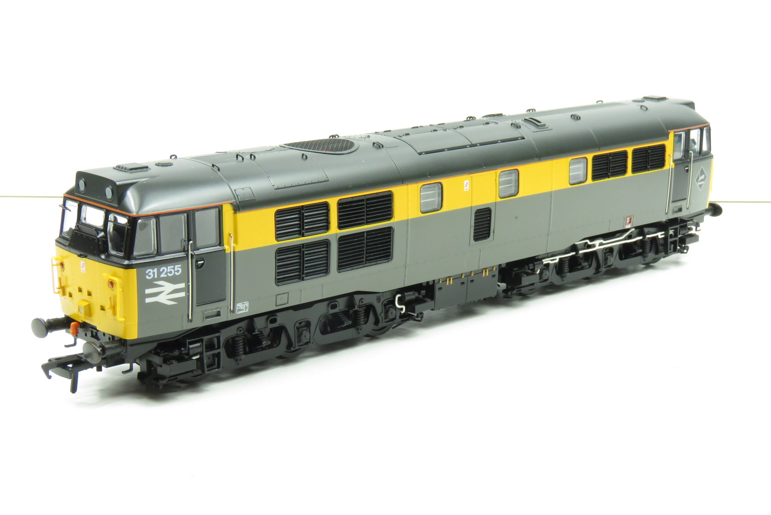 Bachmann Class 31 31255 BR Engineers Grey & Yellow Dutch Livery SOUND FITTED - OO Gauge REWORK RENUMBER