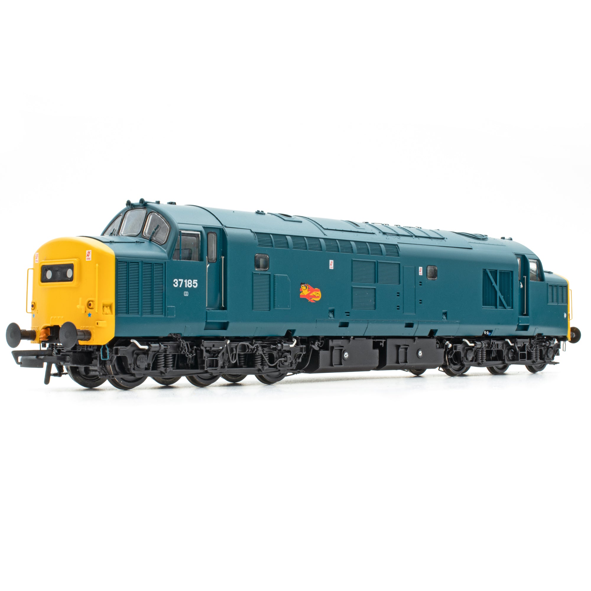 Accurascale ACC3538-DCC BR Class 37 - BR Blue (Cornish Lizard) - 37185 - DCC Sound - OO Gauge