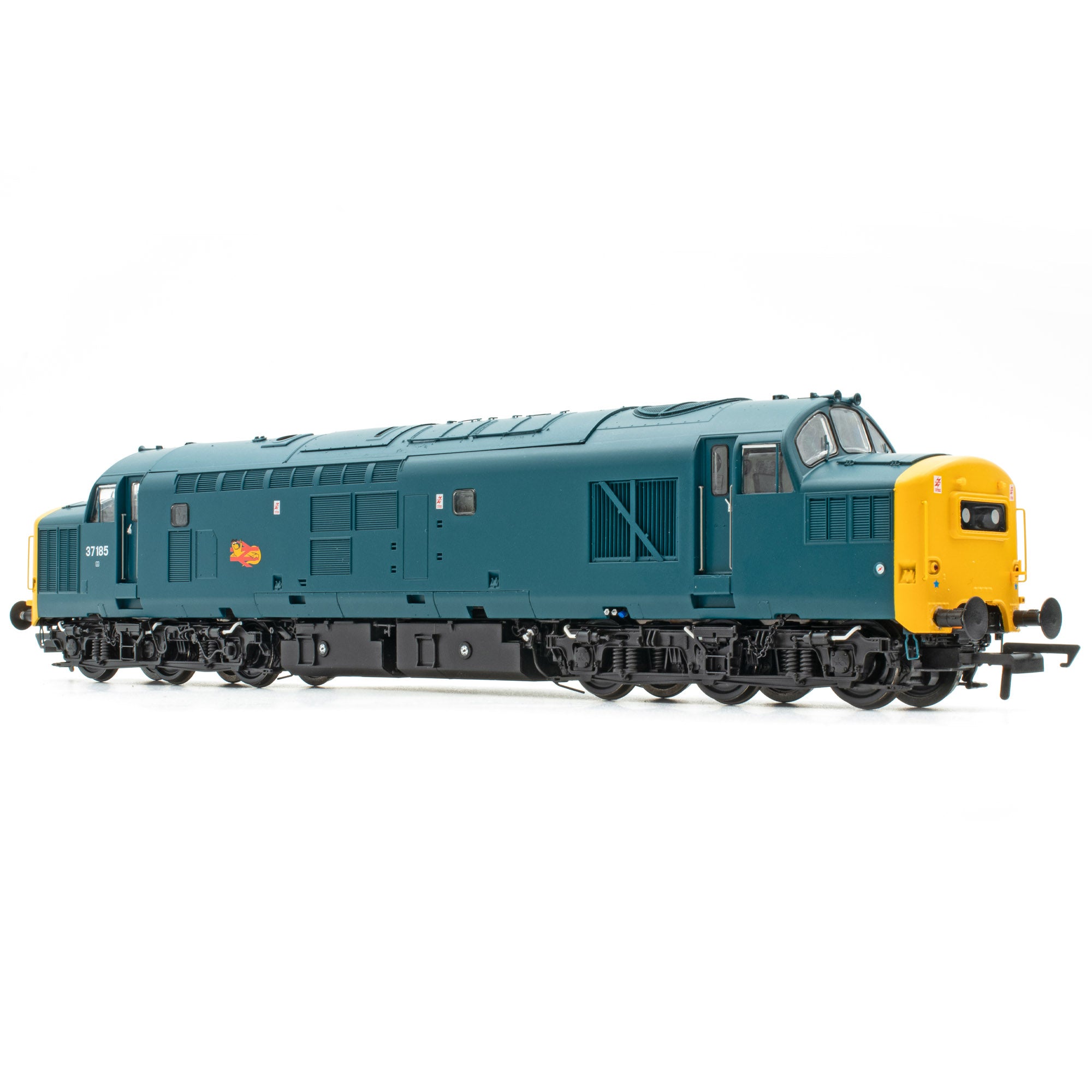 Accurascale ACC3538-DCC BR Class 37 - BR Blue (Cornish Lizard) - 37185 - DCC Sound - OO Gauge