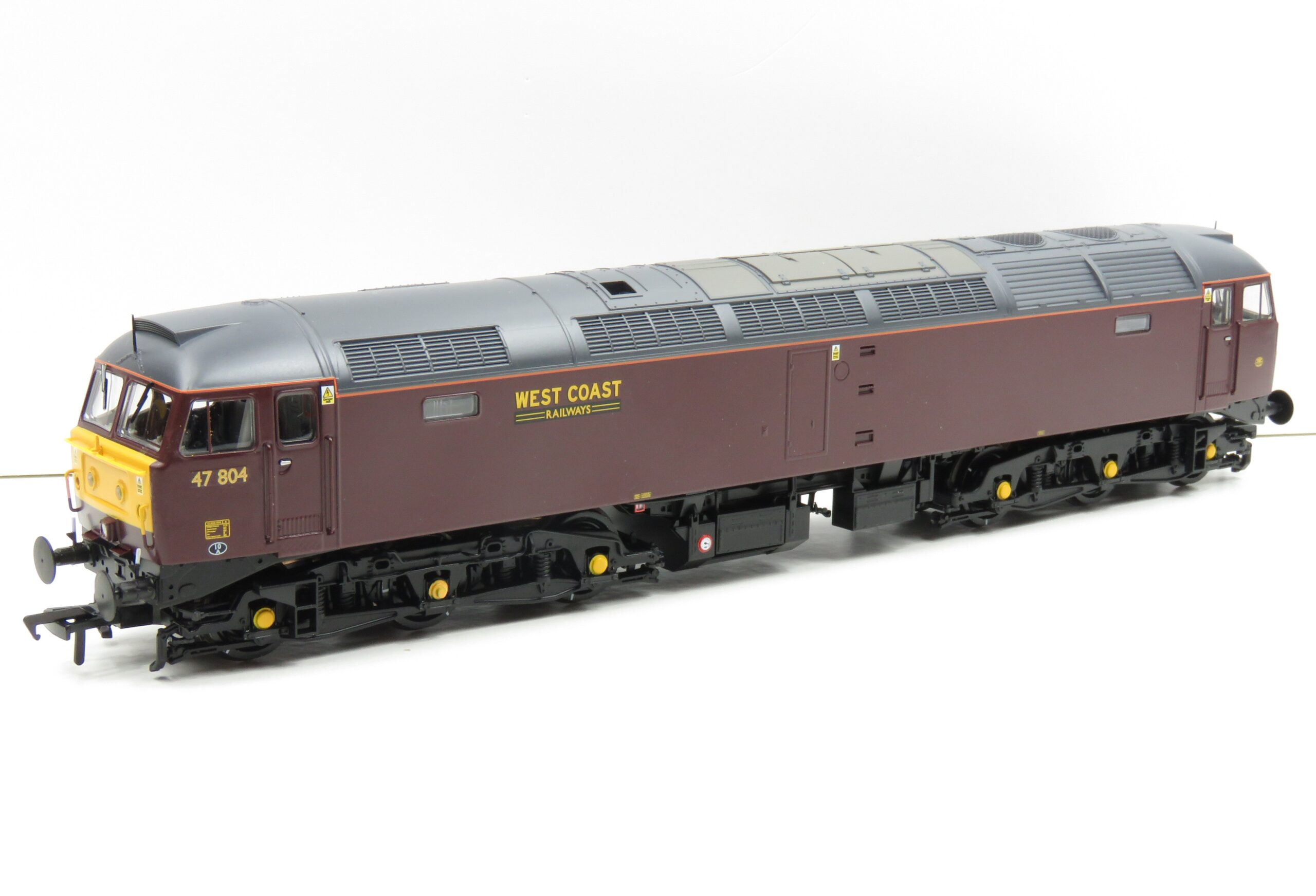 Bachmann Class 47/4 47804 WCRC Maroon Livery OO Gauge DCC SOUND REWORK RENUMBER