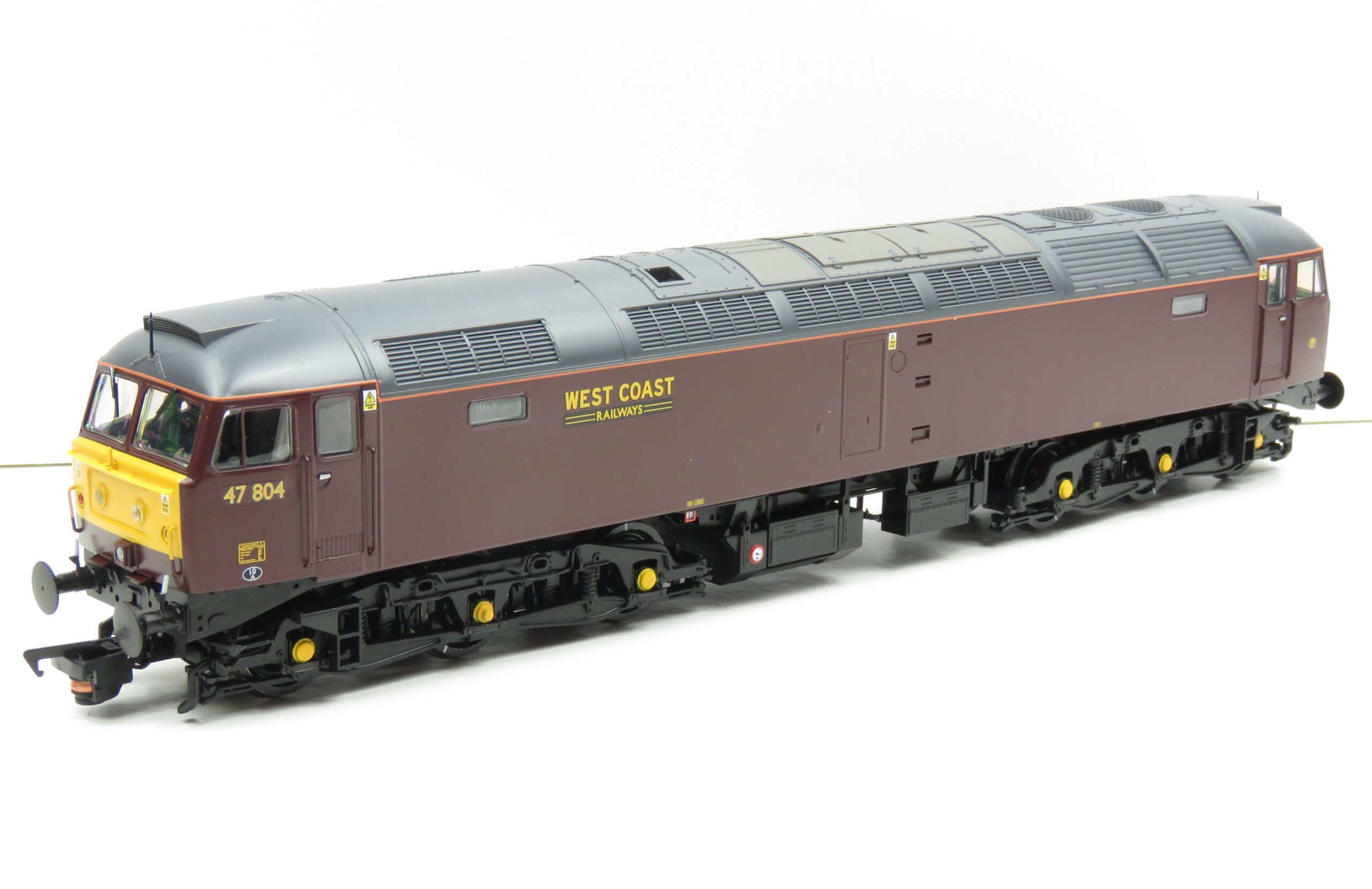 Bachmann Class 47/4 47804 WCRC Maroon Livery OO Gauge DCC SFX SOUND FITTED DELUXE REWORK RENUMBER