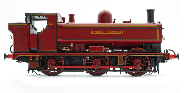 ACCURASCALE STEAM ACC2889-EXL-DCC 5700 Class - L91 - London Transport Maroon- OO Gauge DCC Sound Fitted