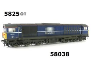 Heljan 5825OTPW Class 58 58038 Mainline Blue Livery - OO Gauge DCC Ready PREOWNED WEATHERED