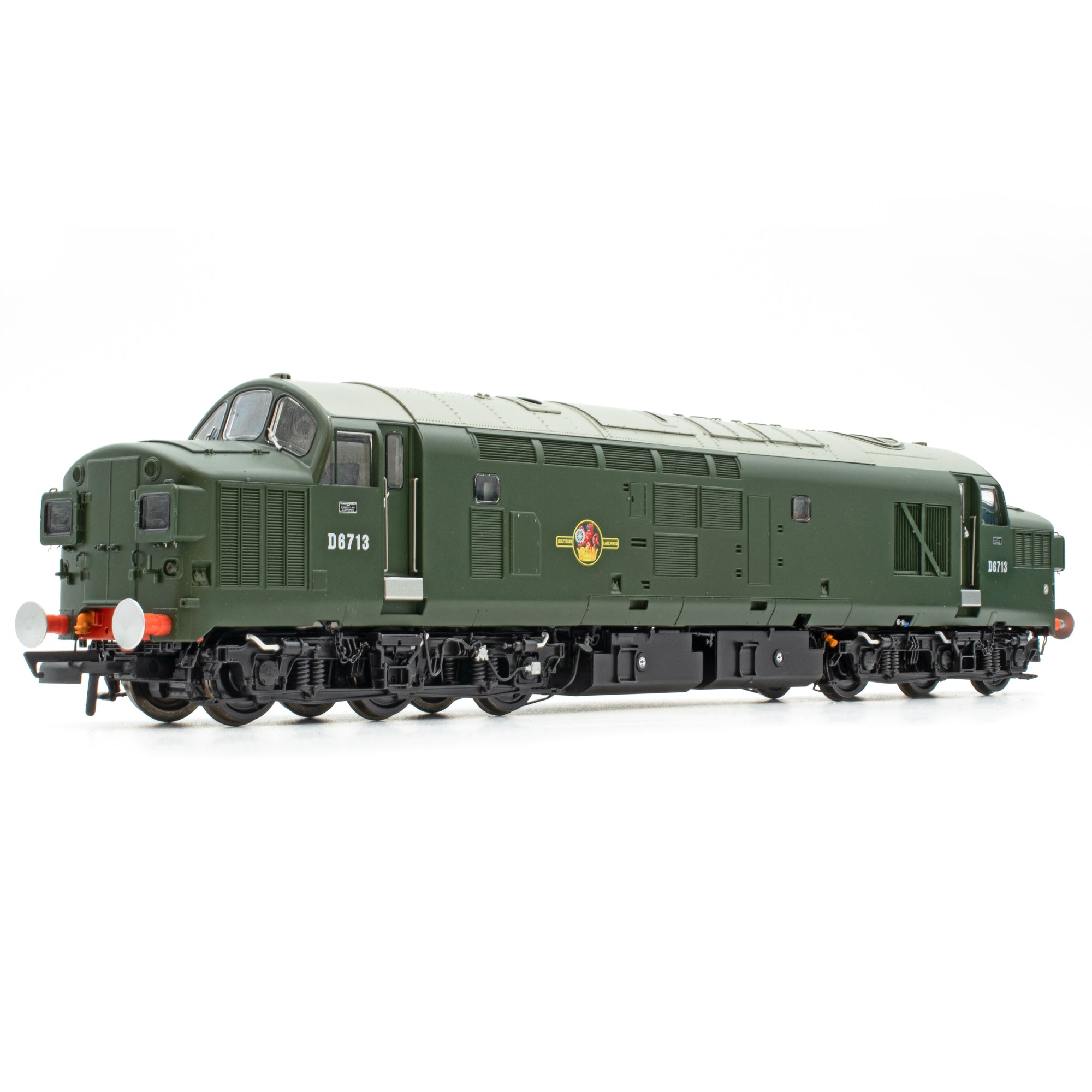 Accurascale ACC3534-DCC BR Class 37 - BR Green - D6713 - DCC Sound - OO Gauge
