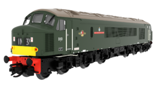 Rapido 823103 Class 45 D63 "Royal Inniskilling Fusilier" BR Economy Green - TT Gauge