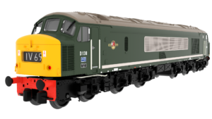 Rapido 823203 Class 46 D138 BR Green With Full Yellow Ends - TT Gauge